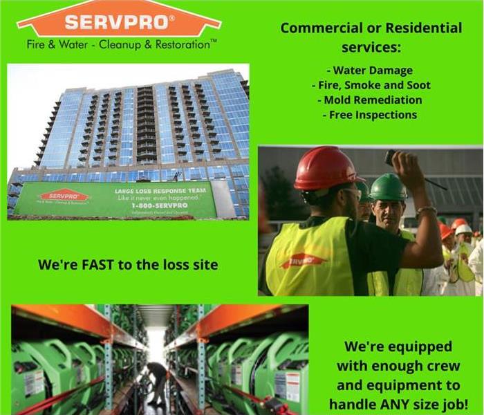 A photo with our commercial or residential services
